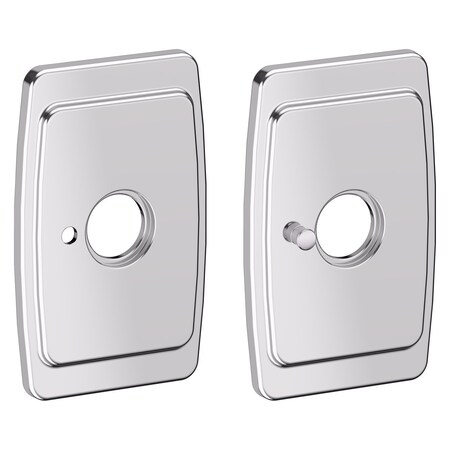 Baldwin Privacy Rosettes Bright Chrome R046.260.PV